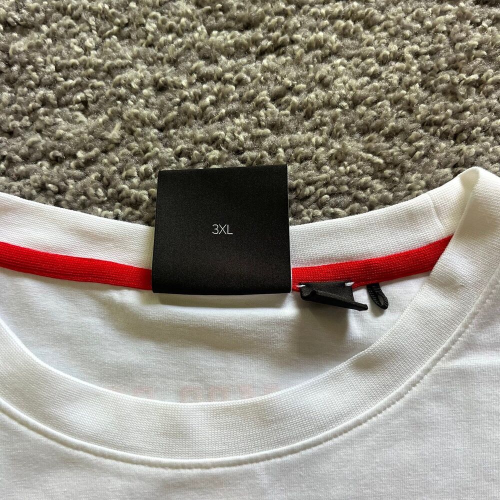 Hugo Boss x NFL Tampa Bay Buccaneers T Shirt White Athletic Stretch Size 3XL - Picture 5 of 8